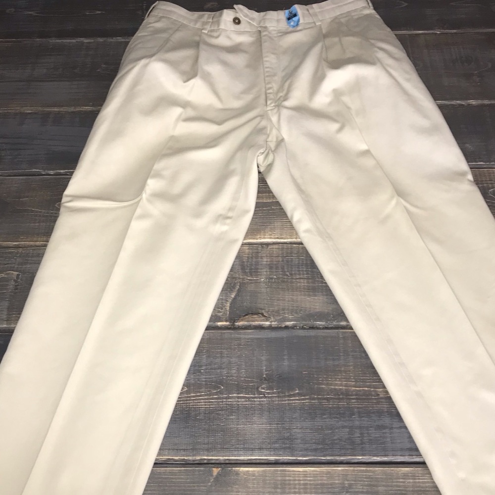 Pants Cream Jos. A. Bank 36/30